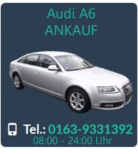 Audi A6 Gebrauchtwagen Ankauf