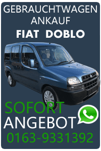 Fiat Doblo Gebrauchtwagen Ankauf