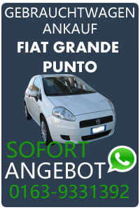 Fiat Grande Punto Gebrauchtwagen Ankauf