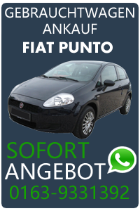 Fiat Punto Gebrauchtwagen Ankauf