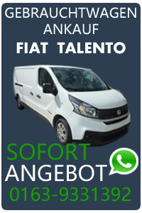 Fiat Talento Gebrauchtwagen Ankauf