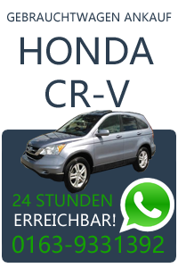 Honda CR-V Gebrauchtwagen Ankauf