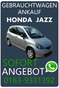 Honda Jazz Gebrauchtwagen Ankauf