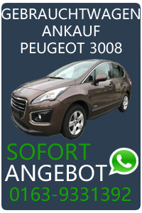 Peugeot 3008 Gebrauchtwagen Ankauf