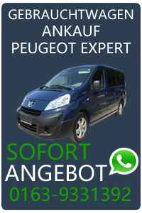 Peugeot Expert Gebrauchtwagen Ankauf