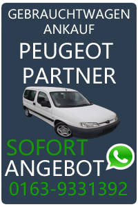 Peugeot Partner Gebrauchtwagen Ankauf