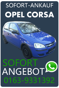 Wir kaufen Dein Opel Corsa