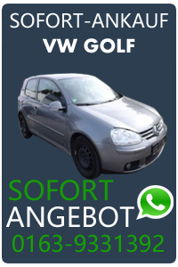 Fahrzeug Ankauf VW Golf