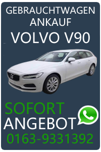 Volvo V90 Gebrauchtwagen Ankauf