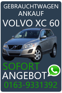 Volvo XC 60 Gebrauchtwagen Ankauf