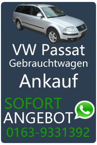 VW Passat Gebrauchtwagen Ankauf