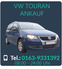 VW Touran Gebrauchtwagen Ankauf
