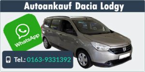 Autoankauf Dacia Lodgy