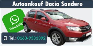 Autoankauf Dacia Sandero