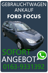 Wir kaufen Dein Ford Focus