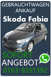 Gebrauchtwagen verkaufen Skoda Fabia