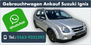 Gebrauchtwagen Ankauf Suzuki Ignis