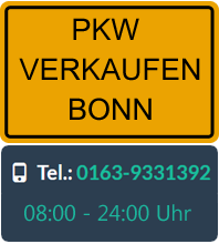 PKW in Bonn verkaufen