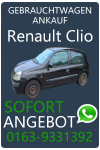 Renault Clio Gebrauchtwagen Ankauf